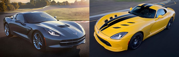 Chevrolet Corvette Stingray vs Dodge SRT Viper