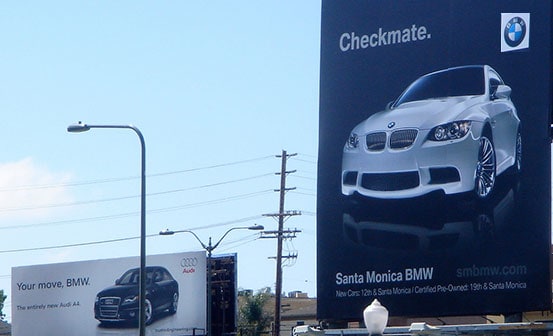 BMW vs Audi Ads