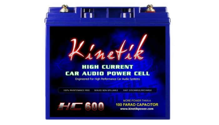 Kinetik HC600 BLU Series High Current Car Battery