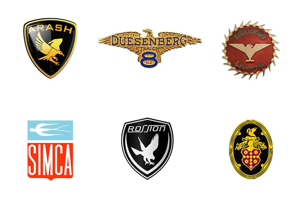 Car Logos with Birds